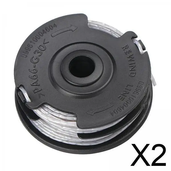 

2 универсальных косильных троса для кусторезов, триммеров для травы, аксессуаров для газонокосилок, один