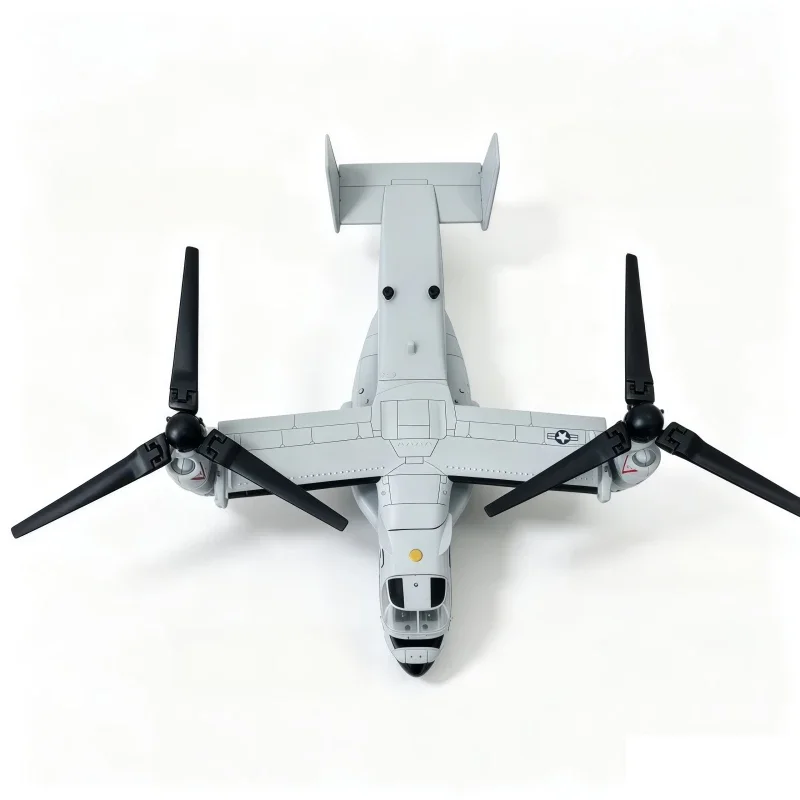 1/72 Kreative Militärserie V-22 Osprey Tiltrotor-Hubschrauber-Modellbausatz, Klebstofffreier Flugzeug-Bausatz, DIY-Spielzeug als Geschenk – Detail 4