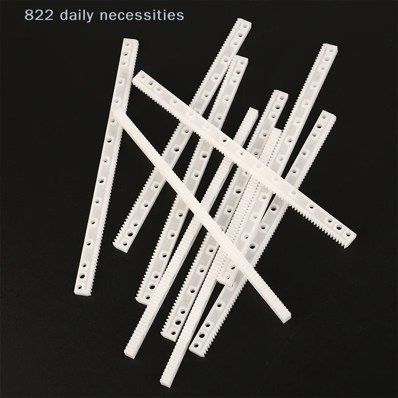 convenient10Pcs 125MM Plastic Gear Rack Drive Sprocket Synchronous Wheel Toy Accessories 83 Teeth Gear Bar
