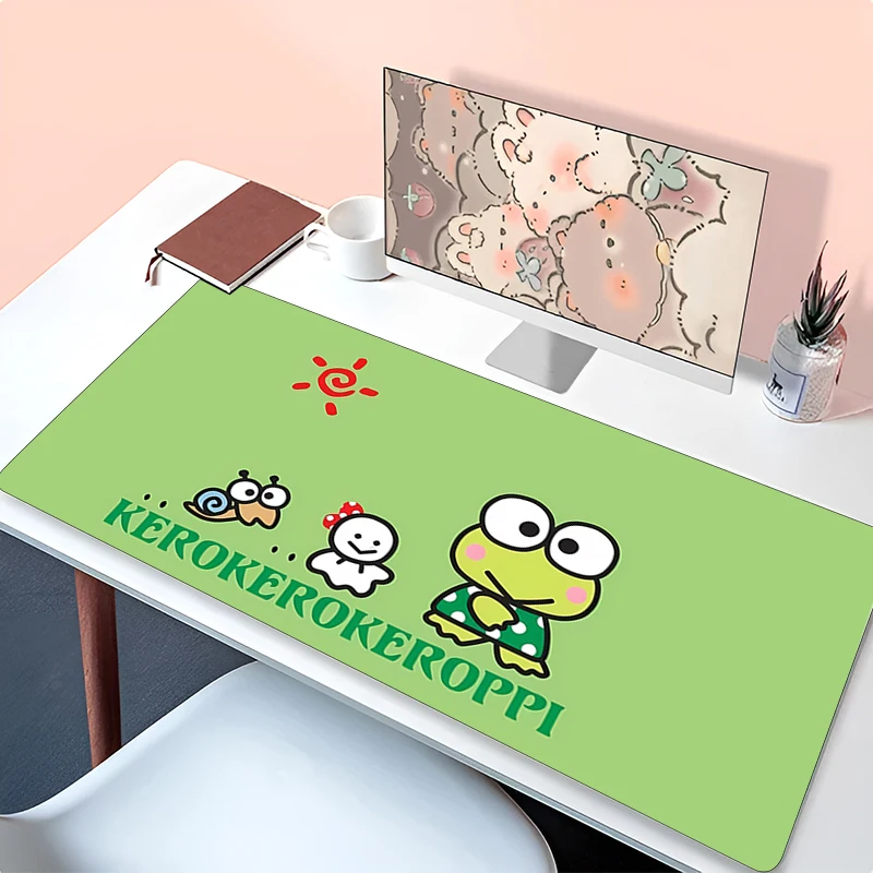 

Gaming XXL Mouse Pad K-kero K-kero K-keroppi Large Computer Mousepad Desk Mat PC Anime Carpet Keyboard Gamer Accessories Table