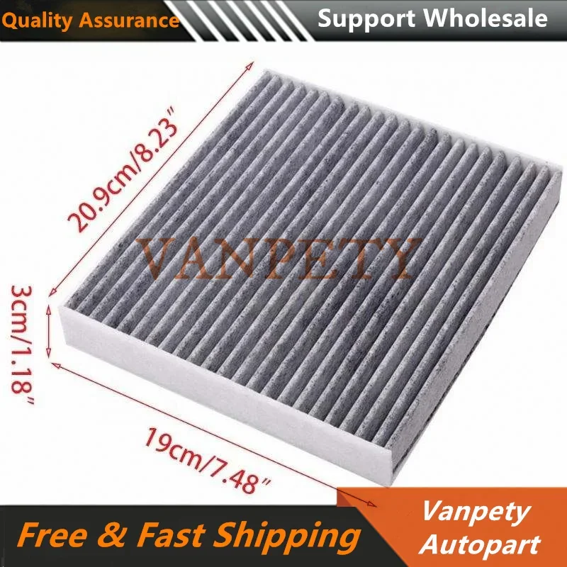 New Cabin Air Filter for Honda Fit Hatchback SDL 2013 Subaru BRZ 2.0L 2012 EVERUS 1.3 / 1.5 80291-SAE-P01 80292SBGW01