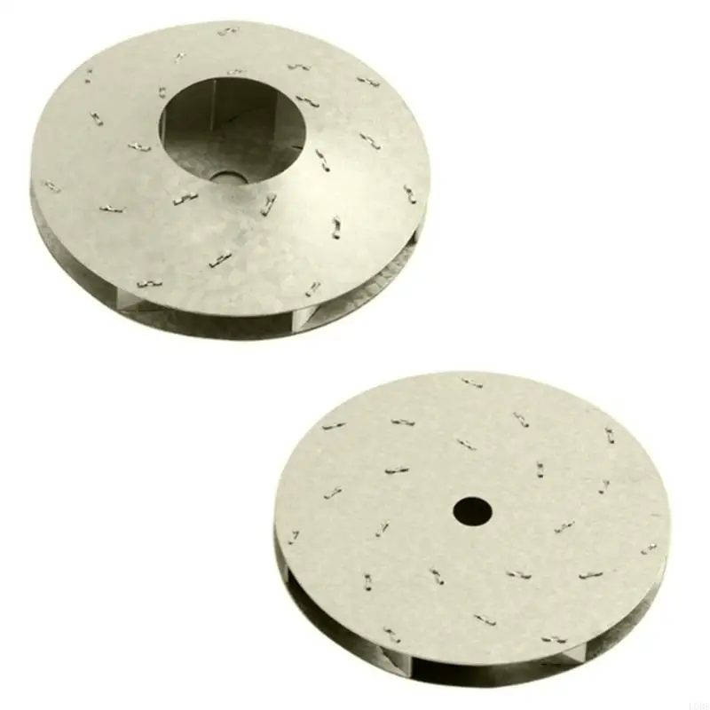 u0de الألومنيوم مكنسة مكنسة المنظف دوار المروحة 8mm ثقب 87 ملم منظف المروحة الدوار المراوح الملحقات الفراغية المحرك