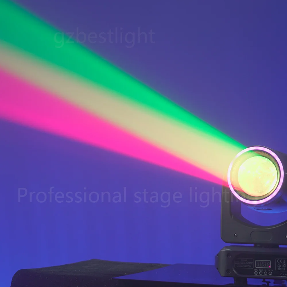 Imagem -04 - Rgbw Led Moving Head Light Rgbw Âmbar Laranja Roxo Cores 7in Feixe 90w Rgbw Rgbw Movendo a Luz Principal