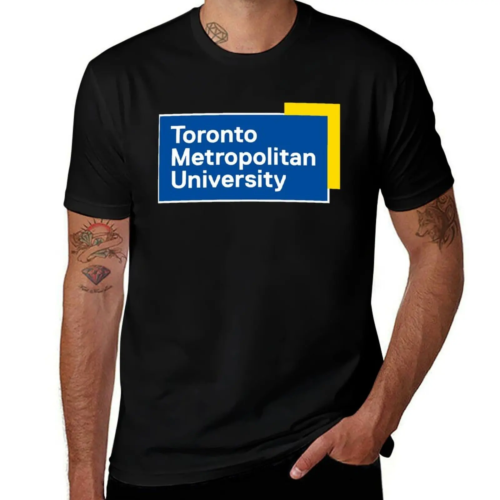 

Ryerson University New Name School T-Shirt man t shirt designer t shirts for man cotton funny t shirt man designer T-shirt