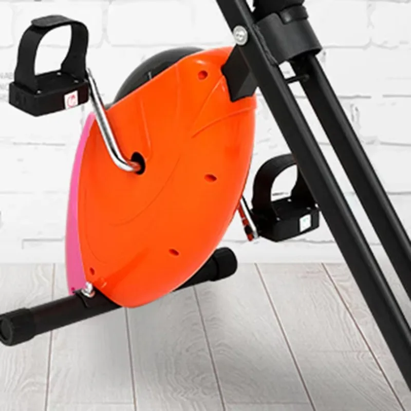 Foldable Stationary Bike for Home Use, Belt‑Driven Indoor Exercise Bike, Gym Equipment for Workouts