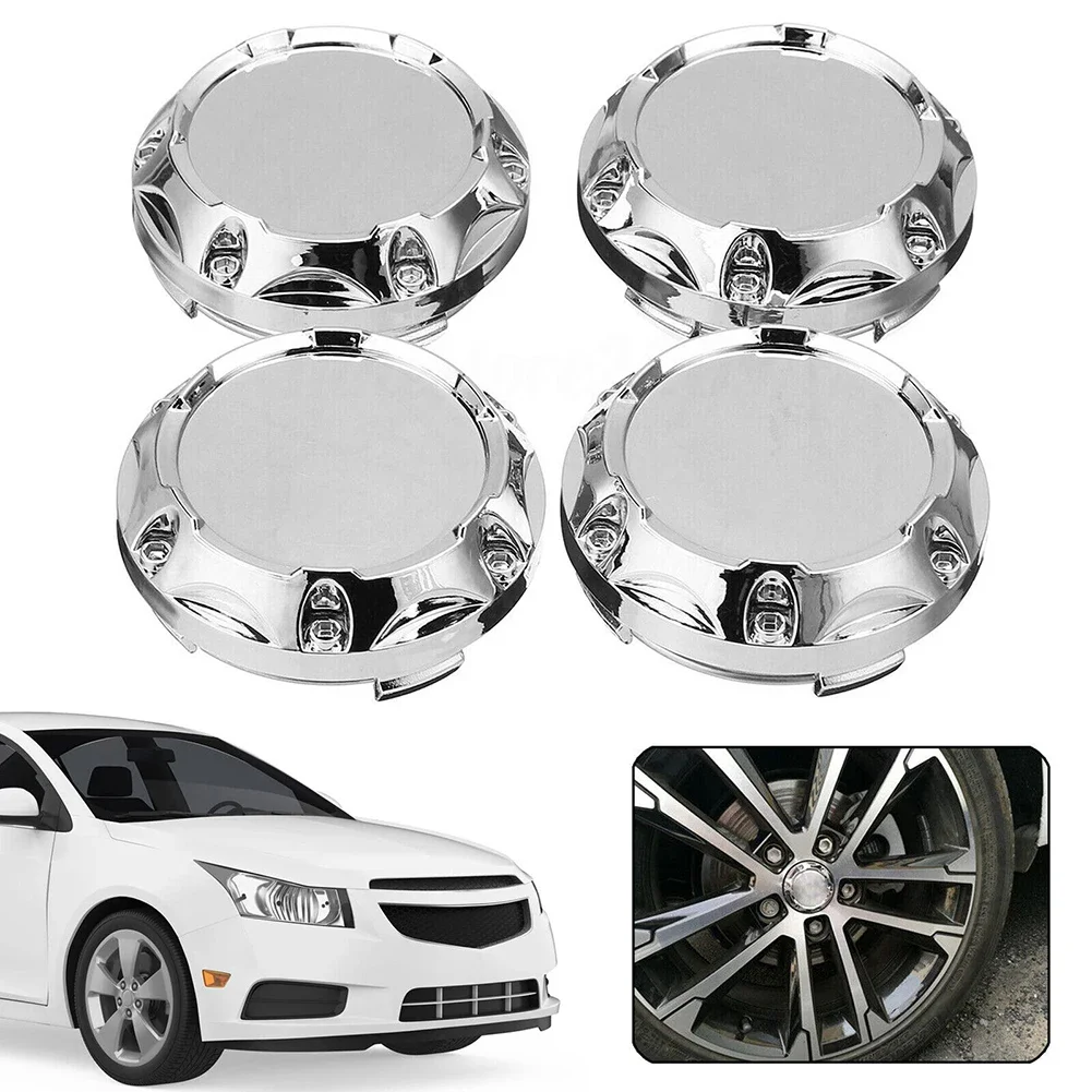 Part Center Cap 68MM Car Universal Wheel 30mm Accessories Center Cap Chrome Cover Dust-Proof Practical Brand New