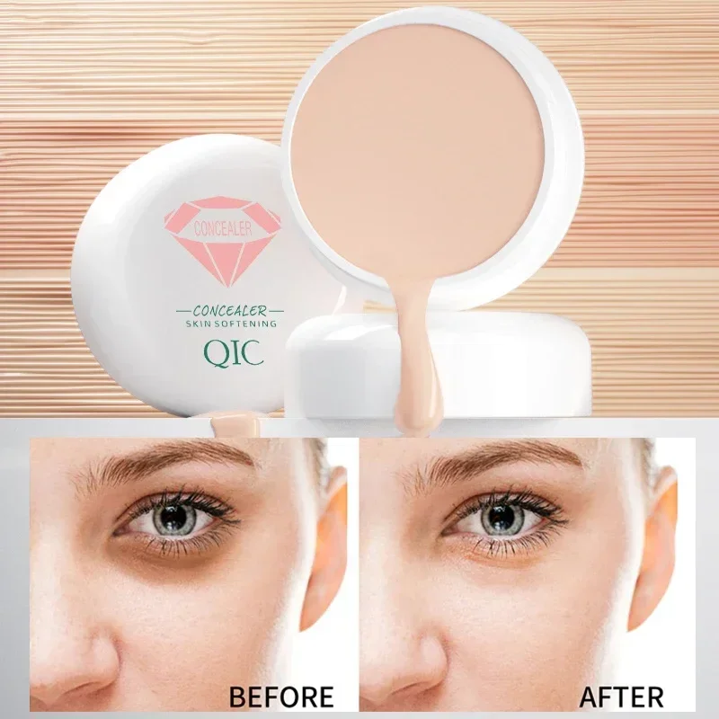 Heallor-corrector de alta cobertura, cubierta antiojeras, pecas, Base impermeable de larga duración, BB Cream Para Base de maquillaje facial