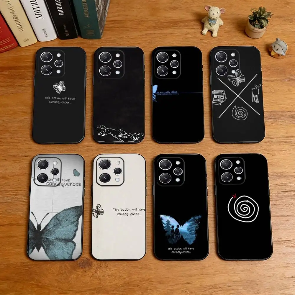 

L-Life is Strange Aesthetic Graphic Phone Case For iPhone 17, 16,15,14,13,12,11 Plus,Pro Max, Others Soft Black Cover