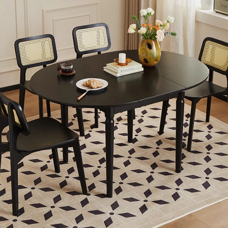 Extendable Desk Dining Table Folding Restaurant Living Room Dining Table Space Saving Writing Mesas De Jantar Kitchen Furniture