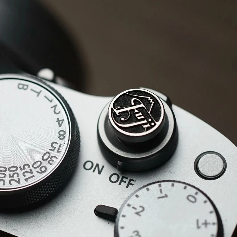 Metal Hot Shoe Cover Shutter Button Cap for Fujifilm GFX100S X-T4 X-T5 XT20 XT50 X100VI Nikon D800 Z7 Decor Accessories