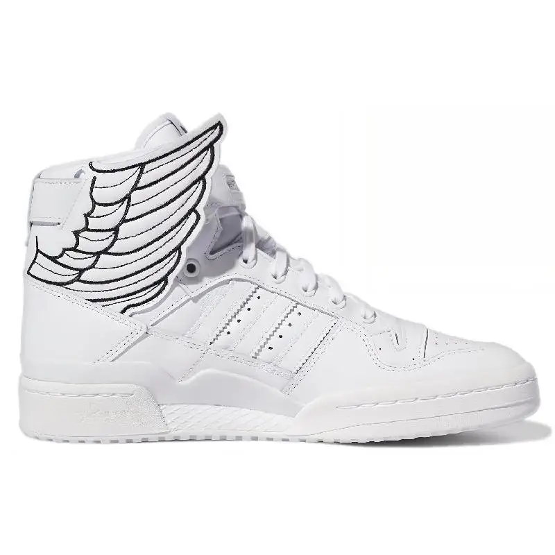 Adidas Forum Hi Wings 4.0 Jeremy Scott White Black Sneakers shoes GX9445