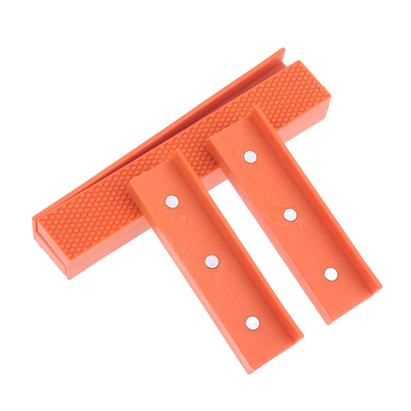 

1Pair 4/6 Inches Magnetic Nylon Soft Pad Jaw Rubber For Metal Vise Bench Machine Tools For Holding Wood Metal Plastic