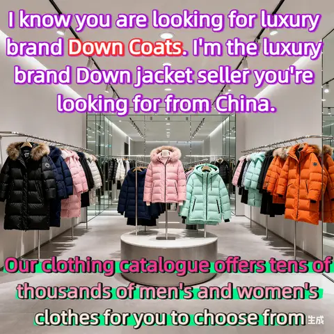 Luxury brand Down Coats men's jacket Winter women's down jacket Warm Coat 90% Goose Down Jacket Luxury Outwear New