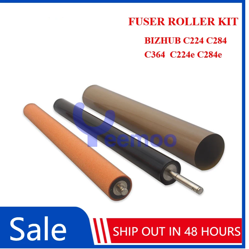 

Fuser Film Foam Pressure Roller For Konica Minolta Bizhub C224 C284 C364 C454 C224e C284e C364e C454e Fuser Sponge