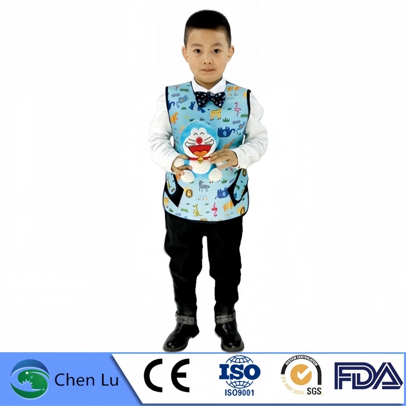 Genuine x-ray gamma ray protective children dental apron ionizing radiation protection 0.5mmpb lead apron