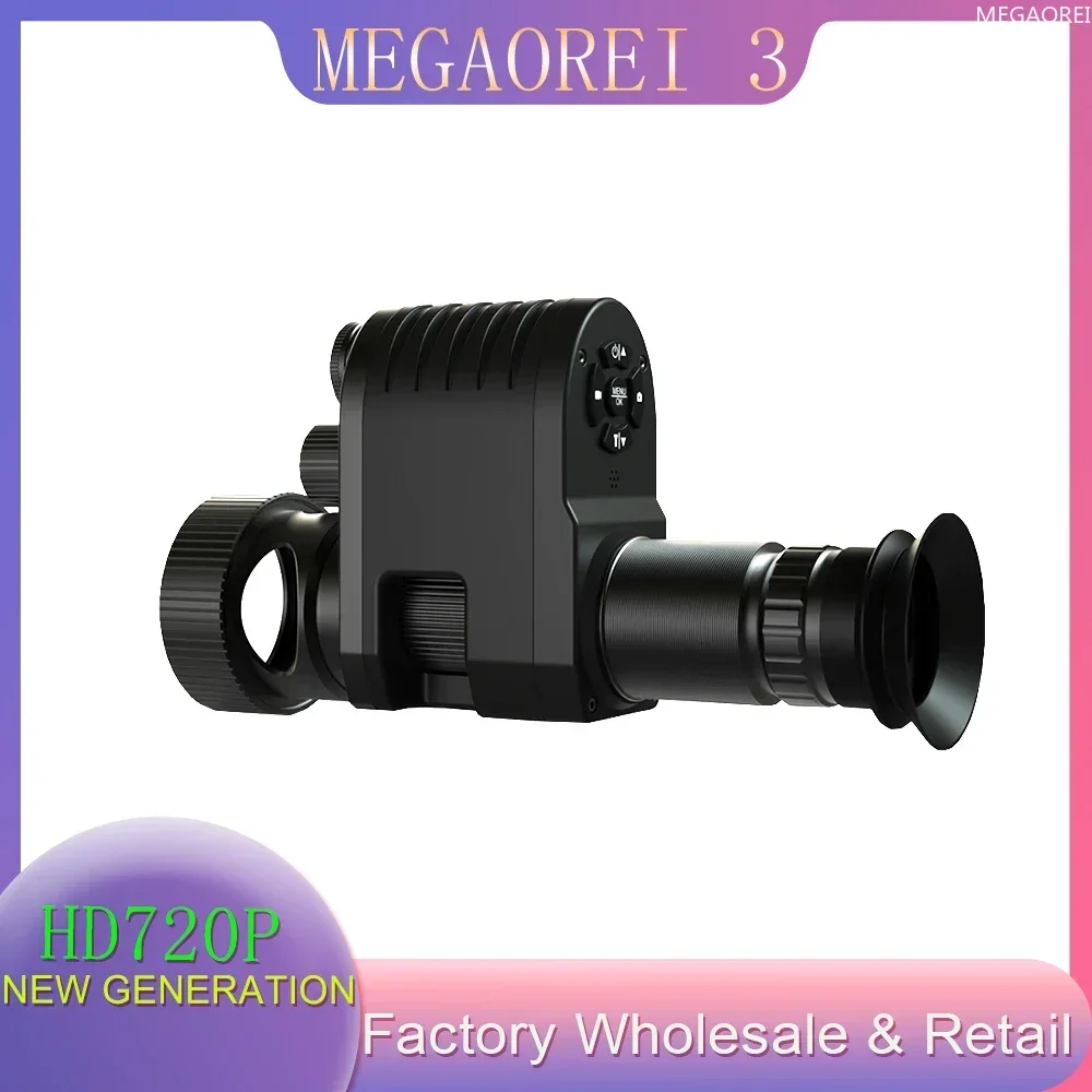 CameraNEW New Generation Megaorei 3 High Definition Infrared Night Vision Instrument Camare For HuntingNV