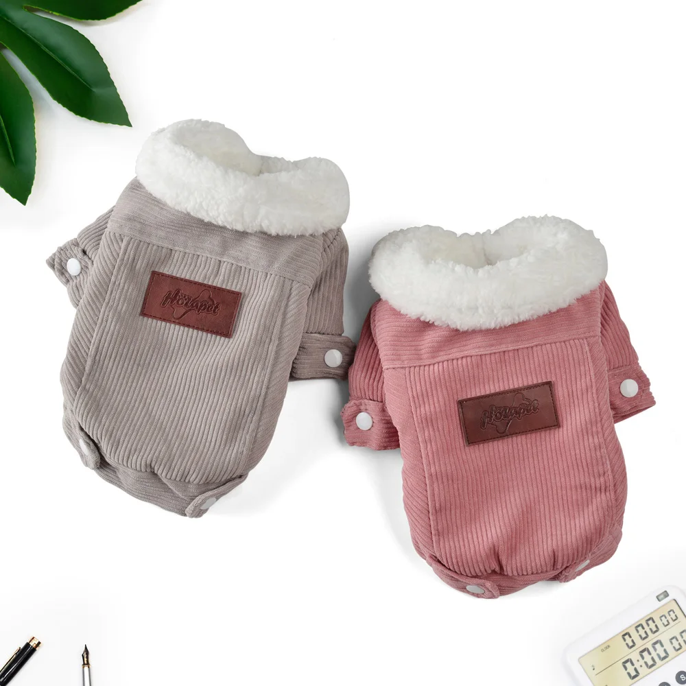 Thick Fleece Windproof Winter Pet Coat 4