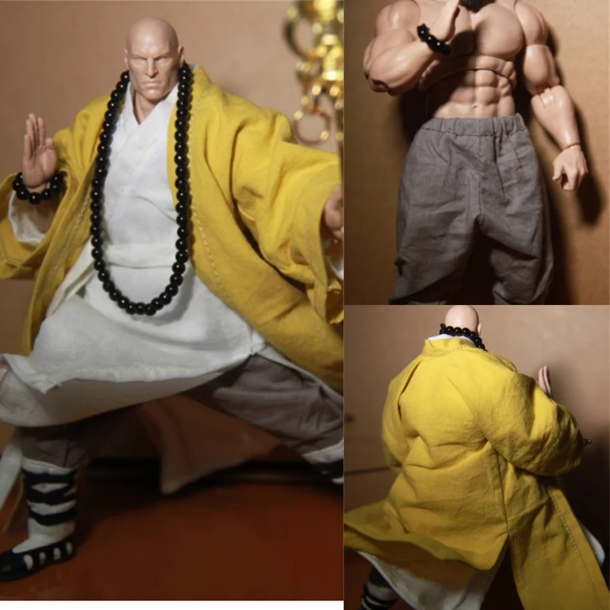 

【Не рисунку】 Масштаб 1/12, мужской солдатский халат, костюм самурая, коллекция одежды, подходит для муфты, тело Adam AD01, 6 дюймов, экшн-фигурка, тело