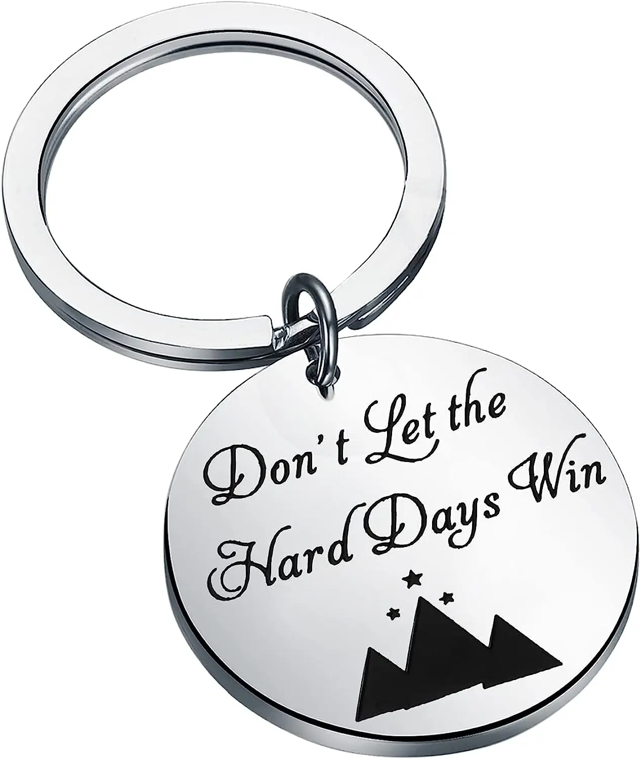 Inspired Keyring Gift Don’t Let The Hard Days Win ACOTAR ACOMAF ACOWAR Keychain SJM Fans Gift Inspirational Jewelry