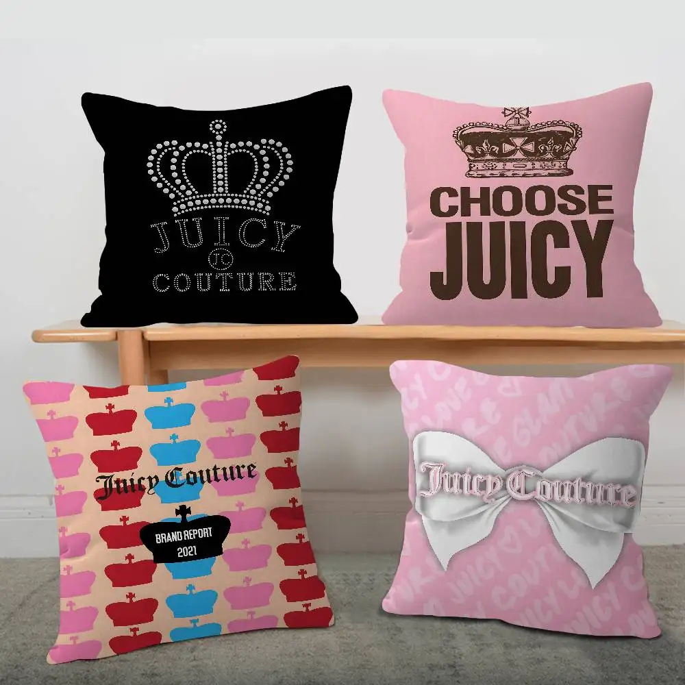 J-Juicy C-C-Couture Cushion Cover Decorative Pillow Sofa Home Decor case pillow cases
