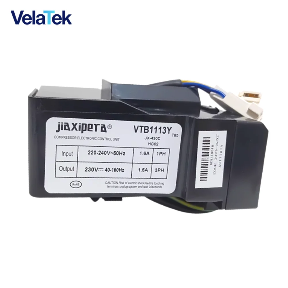 

Новинка для холодильника, компрессор с регулируемой частотой VTB1113Y, плата драйвера материнской платы JXPR-430C HG02, корпус стартера