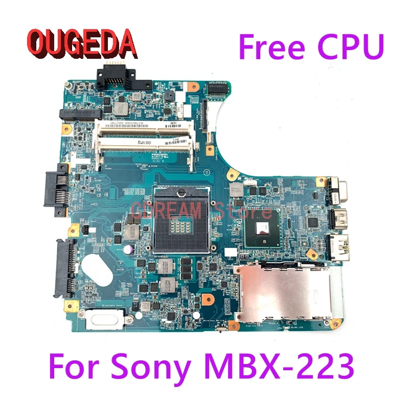 OUGEDA A1794339A MBX-223 EB M970 For SONY VPCEB series Laptop Motherboard HM55 DDR3 free CPU MAIN BOARD full tested