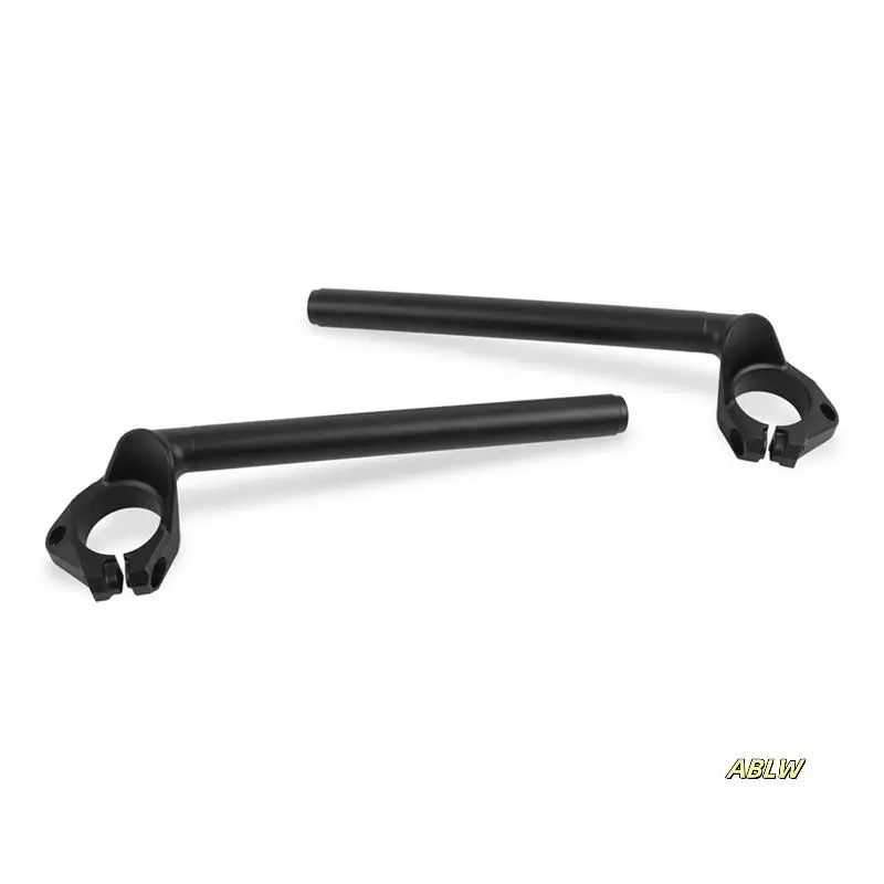 

1 Pair Motorcycle Handlebars Handle Bar Clip-On Fork Tube For Kawasaki Ninja400 Ninja500 EX400 EX500 2018-2024