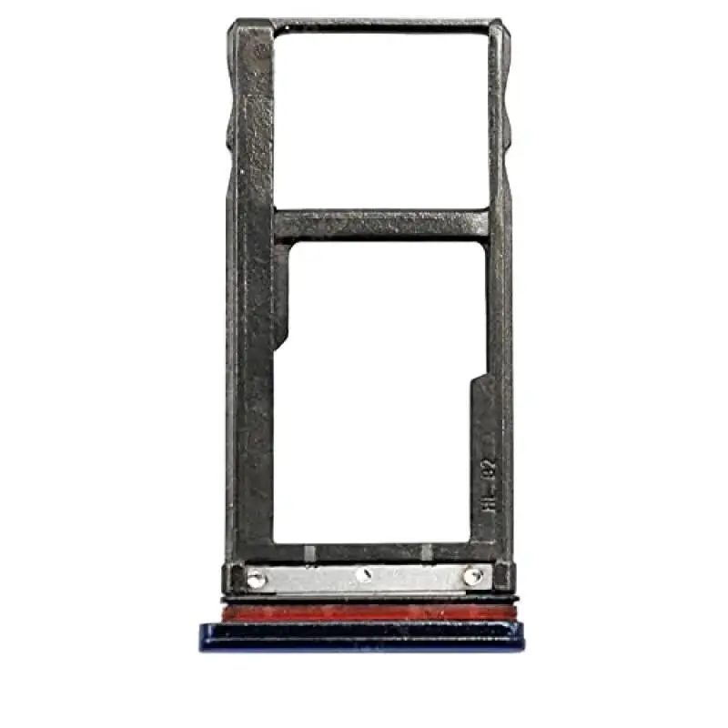 

for One Fusion XT2073 Dual Sim Card Tray Holder (Blue and Black) (=)