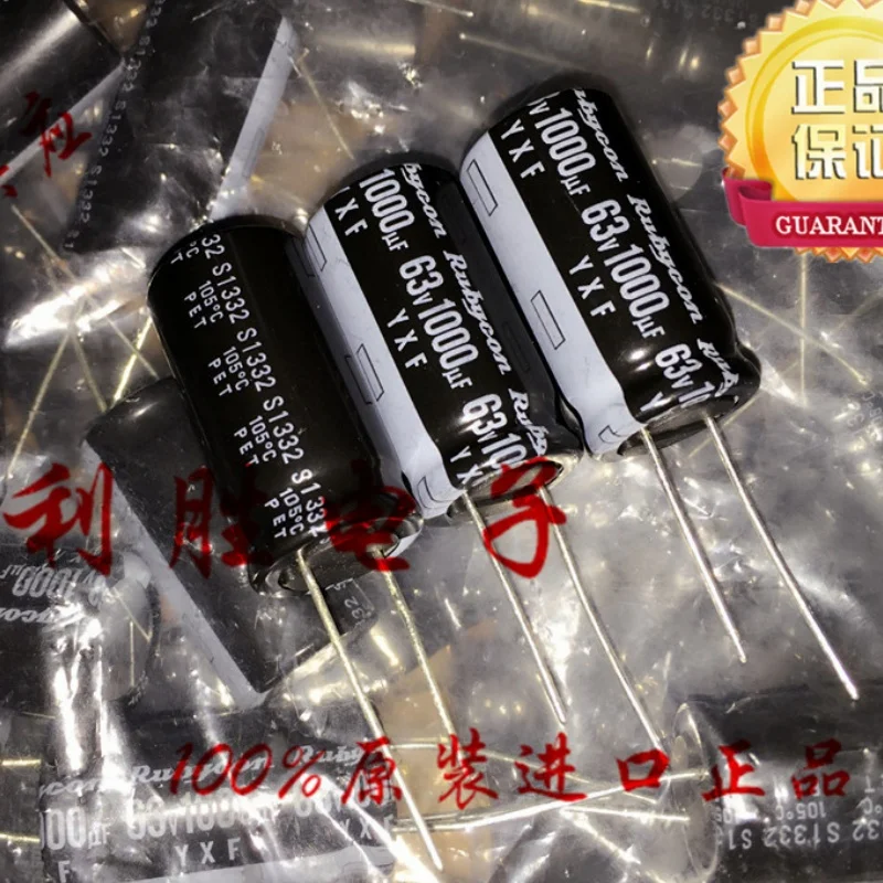 

5PCS 1000UF 63V Ruby Electrolytic Capacitor 63V 1000UF