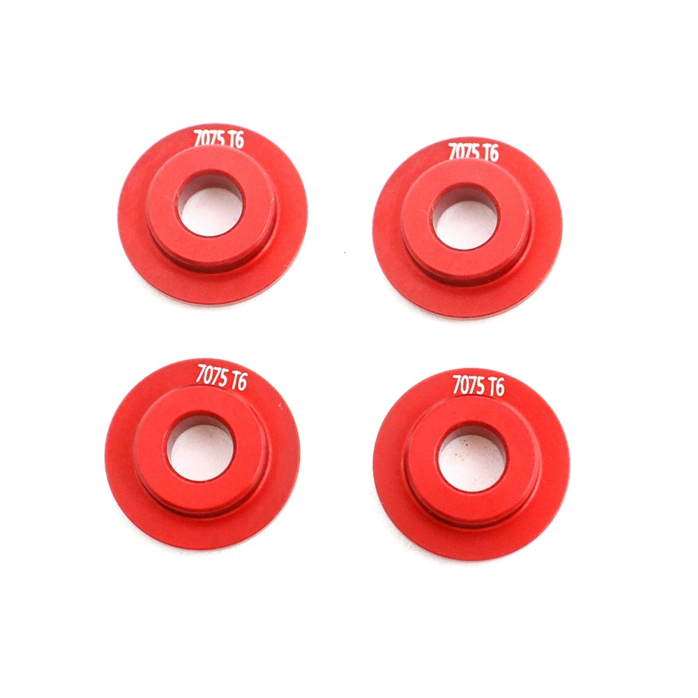 Metal Short Course Wheel Rim Adapter Gasket for Traxxas UDR Unlimited Desert Racer 1/7 RC Car Upgrade Parts,Red