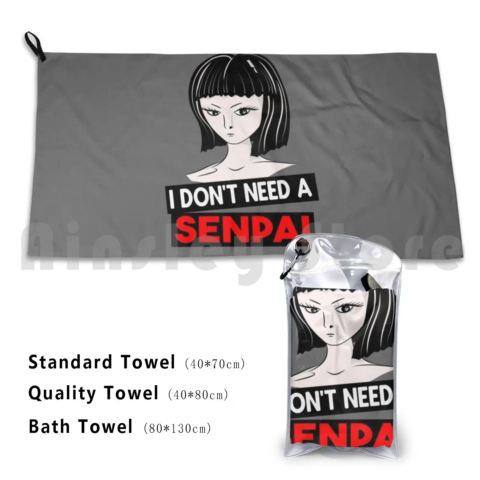 Anime Girl Beach Towel Quick Dry Quality Towel Woman Master Comic Cosplay Saying Anime Girl Manga Figure Nerd Geek