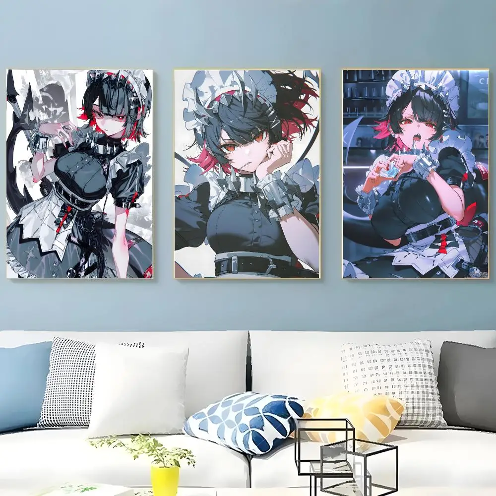 Game character Zenless Zone Zero Ellen Joe Poster Creative Indoor Decorative Artwork & Modern Home Decor