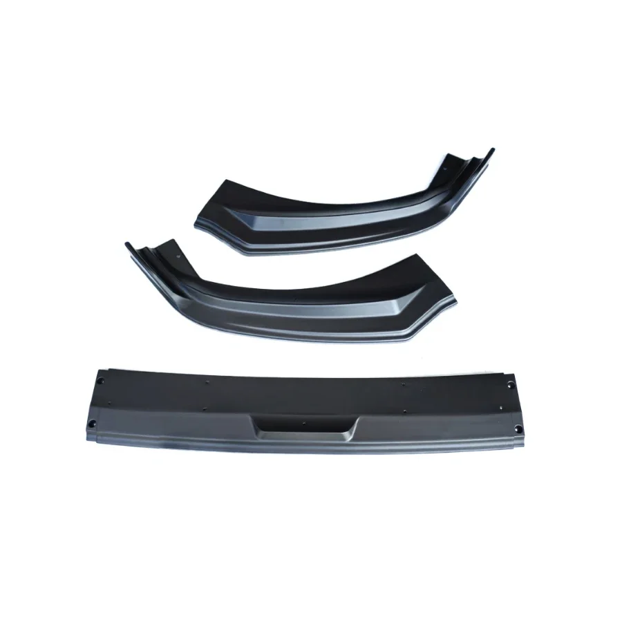 Voor Ford Elektrische Mustang Mach-E 2021 2022 2023 2024 Voorbumper Lip Spoiler Splitter Diffuser Tuning Body Kit Tuning - afbeelding 2