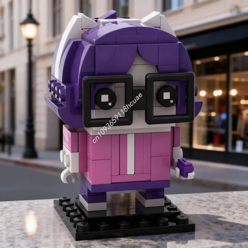 

142pcs MOC Brickheadz Technically Cute Model Building Blocks Construction DIY Toys Idea Education Festival Gifts Creative