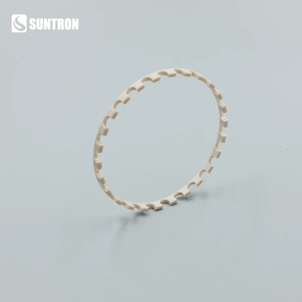Custom CNC Machined PEEK Bearing Cage High Temperature Plastic Bearing Retainer