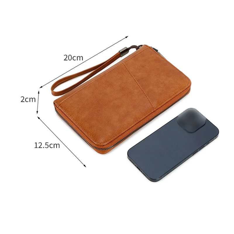 Rfid-Blocking Passport Holder & Travel Organizer Secure Zippered Document Wallet for International Travel Credit Cards and Cash
