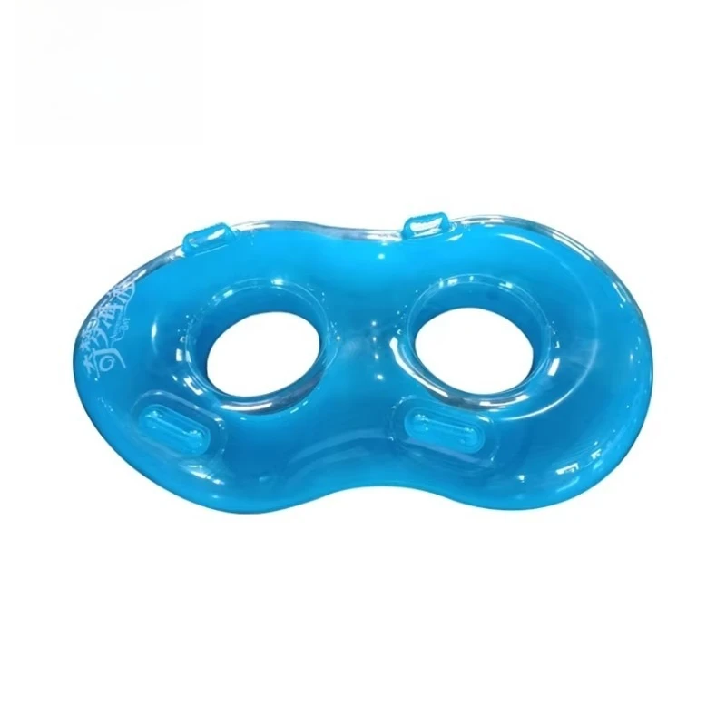

Transparent Inflatable Water Park Double Tube Pool Floats for Water Park