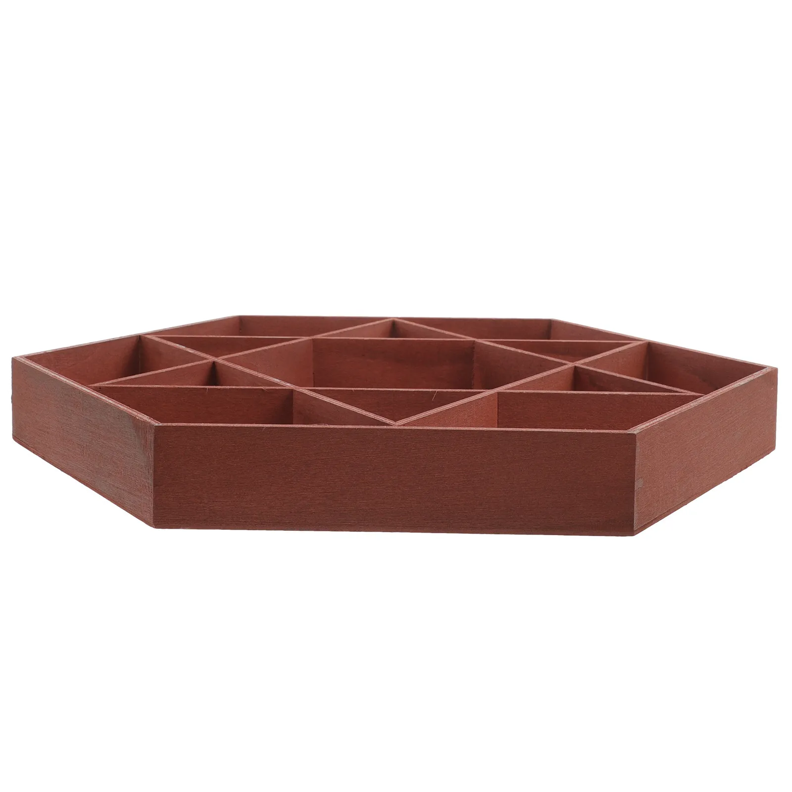 

Деревянный поднос-органайзер для закусок, орехов, фруктов, сухих продуктов, настольная деревянная чаша для хранения и подачи закусок