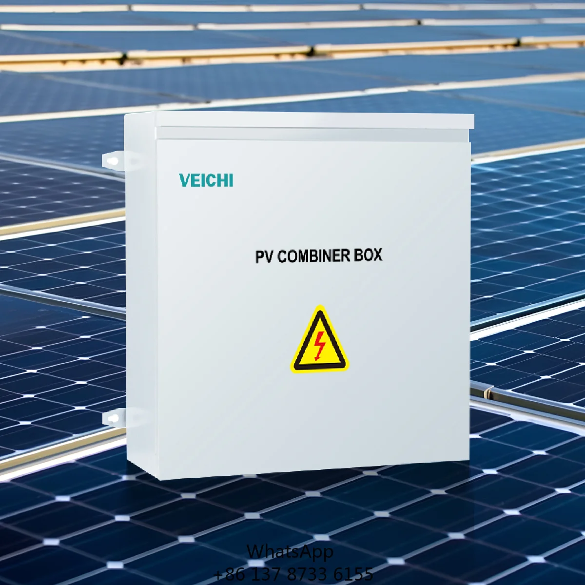 

VEICHI Wholesale IP65 20A 30A 1000V DC Solar PV Array Strings Combiner Box Electrical Junction Box For Solar Water Pump System