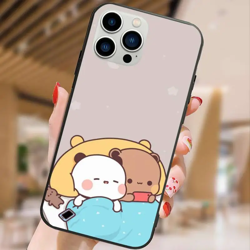 BUBU DUDU Cartoon Phone Case For iPhone 15 14 13 12 11 Pro Max Mini XS XR