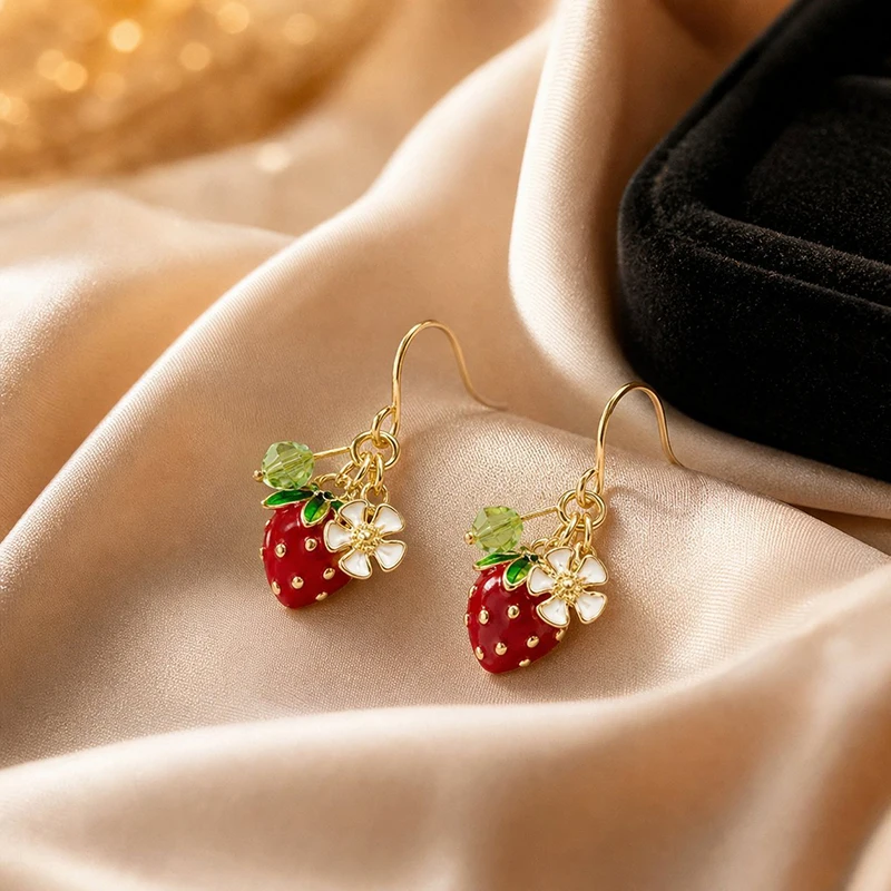 GANPUP Niedliche Kleine Schleifenförmige Zirkonia-Creolen für Damen, Modischer Neuer Ohrpiercing-Schmuck, Geschenk für Damen, Party, Alltag. – Detail 4
