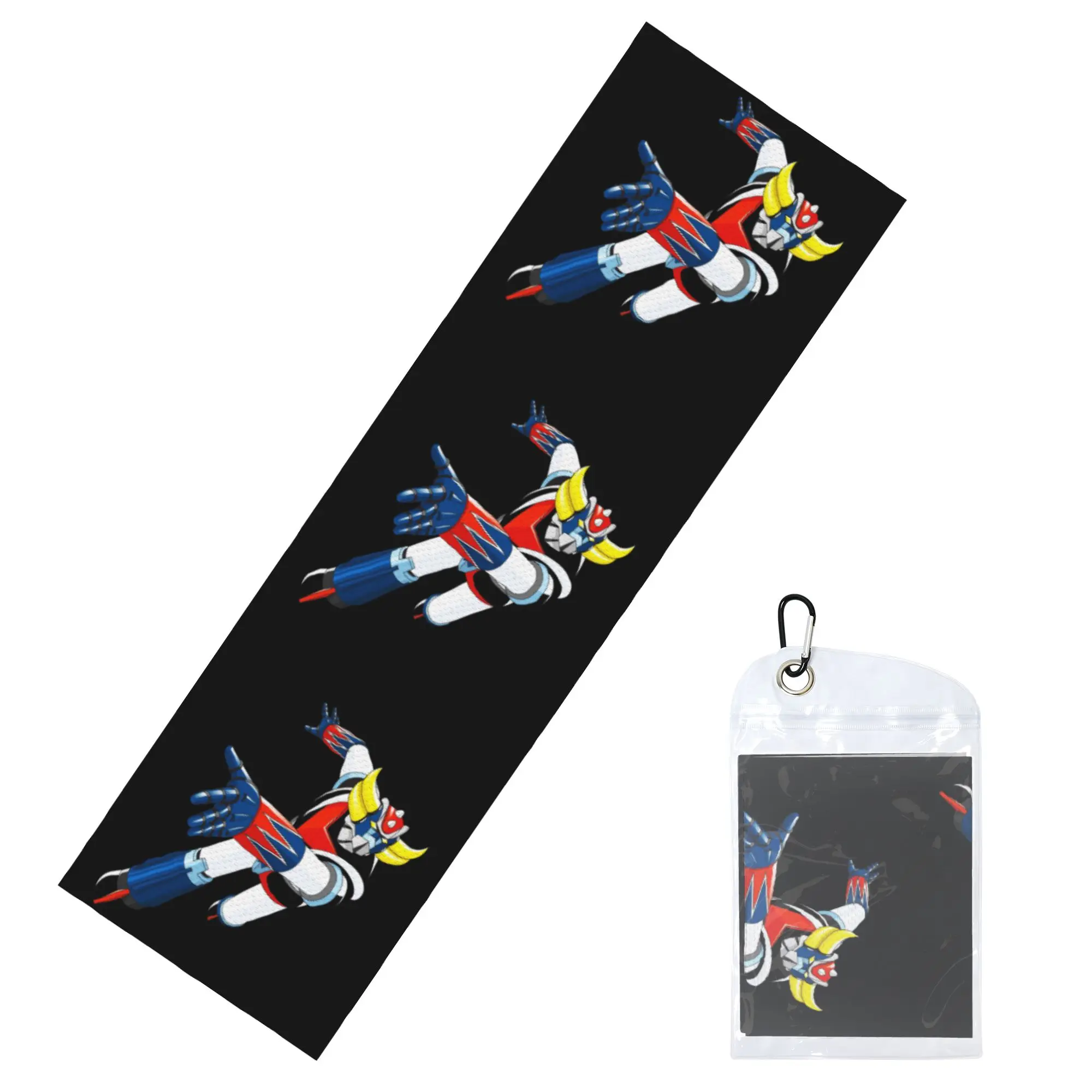 Ufo Robot Grendizer Goldrake Mazinger Z Cold Exercise Towel   Super Soft Breathable Instant Cooling Towel Yoga Towels