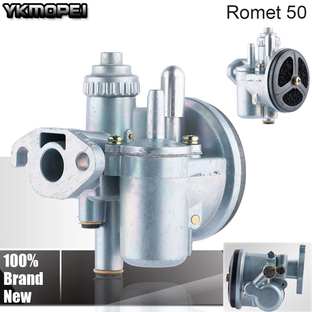 Motorcycle Carburetor For Moped Romet 50CC Komar Ogar Kadet Pony PEGAZ CONDOR Romet50 Vergaser Romet 50 Carb Carburettor GM12F