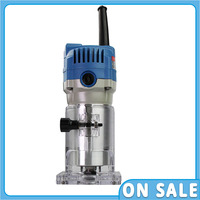 550W Electric Trimming Machine 30000rpm Woodworking Milling Engraving Hand Wood Edge Router Trimmer Home DIY Power Tools FF04-6