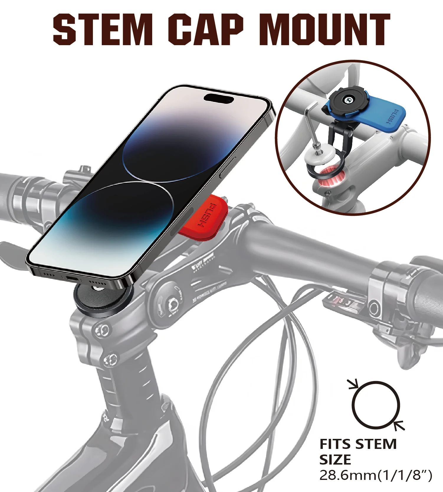 Универсальное крепление для телефона на мотоцикле, быстросъемный держатель кронштейна на руль для iPhone 15/14/13, Samsung Galaxy S23/S22, Xiaomi Универсальное крепление для телефона на мотоцикле, быстросъемный держатель кронштейна на руль для iPhone 15/14/13, Samsung Galaxy S23/S22, Xiaomi