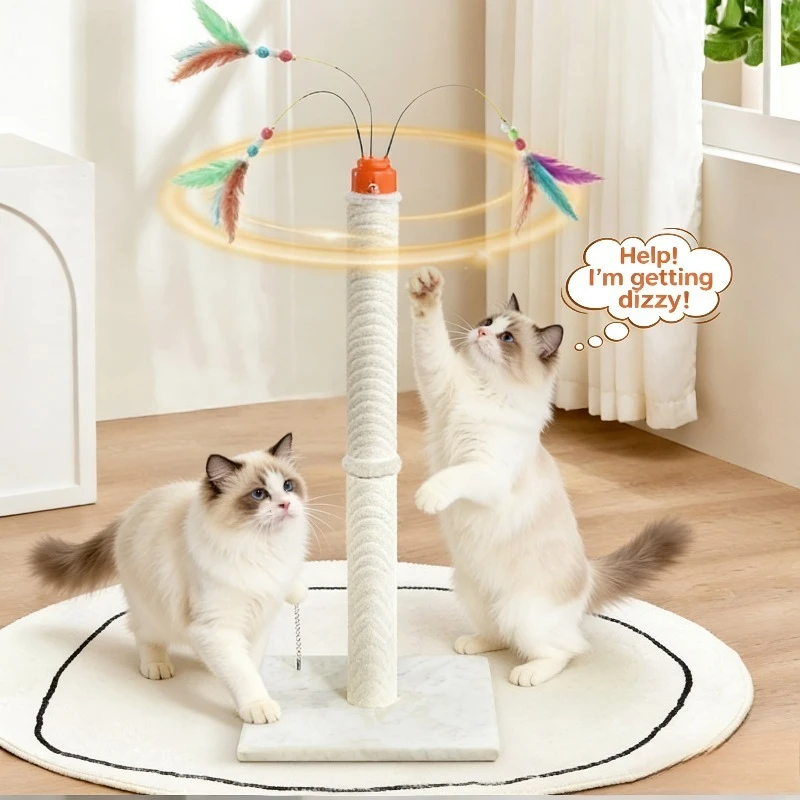

All Season Cat Cave Space Capsule Interactive Teaser Toy Climbing Frame Combo Compact Structure Indoor Kitty Playground
