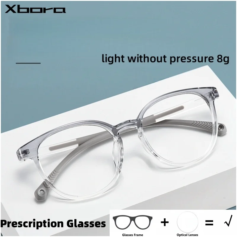 

6-12 Years Prescription Eyeglasses TR90 Kids Glasses Boy Girls Anti Blue Light Eyewear Myopia Optical Eyeglasses Frame 2206