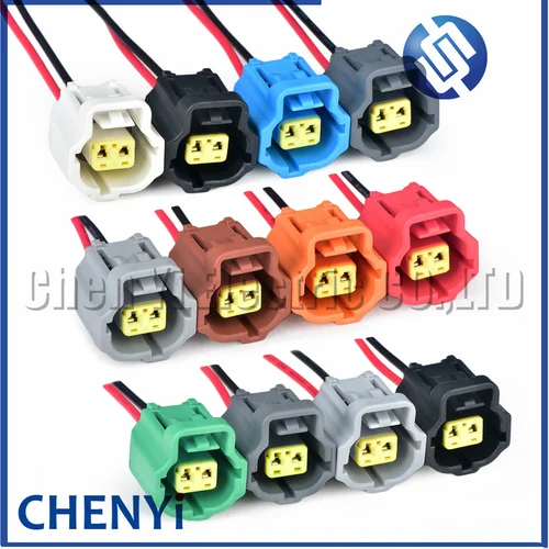 Imagen 1 del producto Enchufe de arnés del sensor de temperatura del agua automático de 2 pines 90980-11062 90980-10737 178390-1 178390-6 184375-1 90980-10735 90980-11061