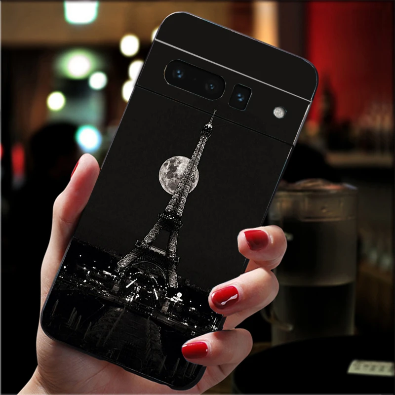 

Eiffel Tower Carcasa Funda Phone Case For Google Pixel 10 9 Pro XL 9A 8 7 6 Pro Pixel 8A 7A 6A Pixel 8 7 6 5 Case