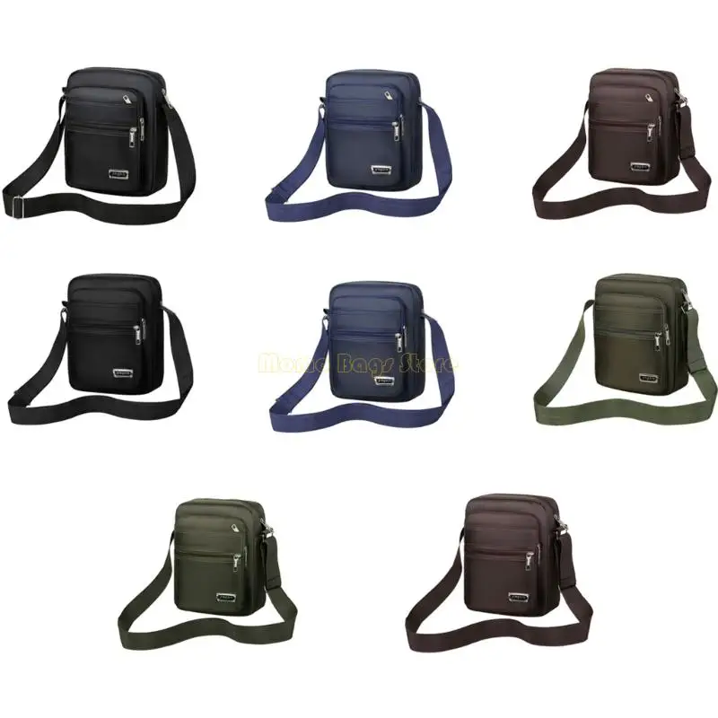 

X90D Lightweight Shoulder Bag for Men Oxford Crossbody Bag with Adjustable Strap